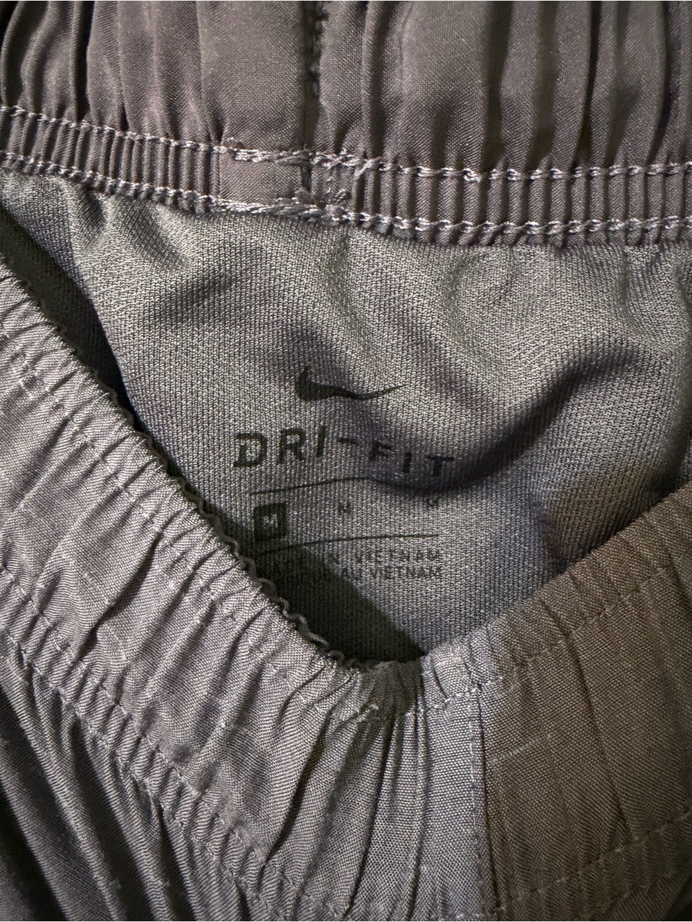 Nike Women's Dark Purple Athletic Shorts - Picture 3 of 3